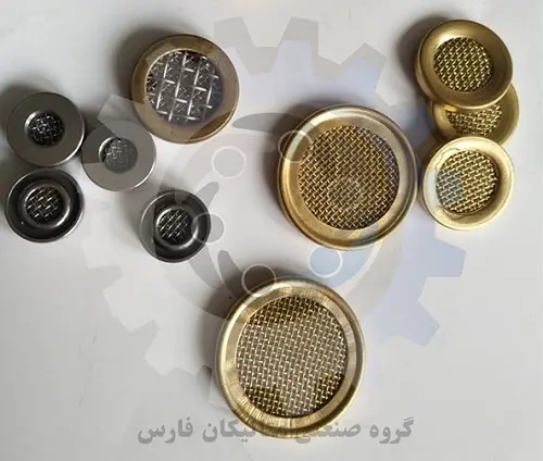 متالیکان فارس-فیلتر واشری سوخت_Excavator Diesel Filter Screen